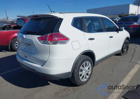 2016 Nissan Rogue S/Sl/Sv from USA, damaged, VIN KNMAT2MT8GP692845